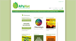 Desktop Screenshot of apanat.org.br